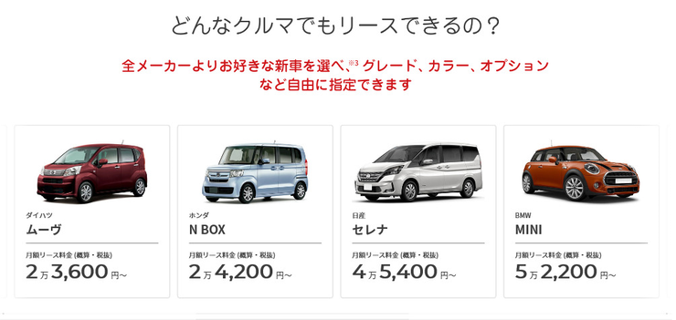 40,000円相当にポイントUP!カーリースなら「SOMPOで乗ーる」で!!についてのイメージ画像