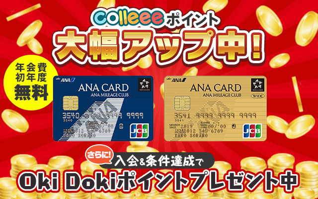 1/9(土)まで大幅ポイントUP!ANAカードお申込みのチャンス!!についてのイメージ画像